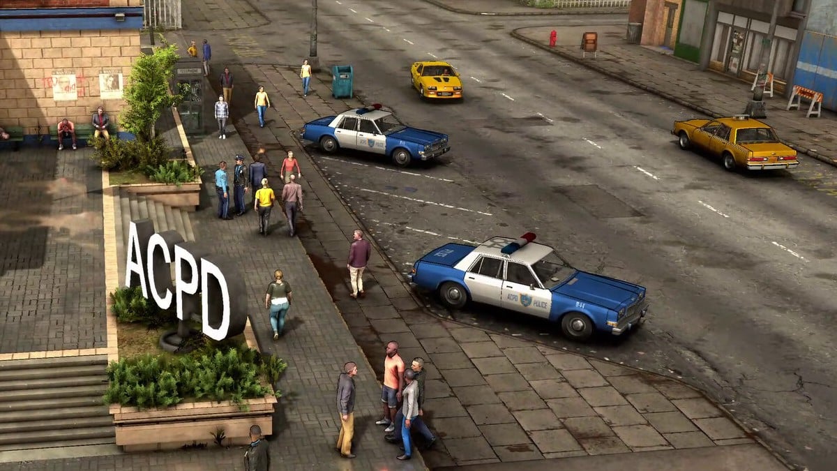 an image of two Police cars and ACPD logo in The Precinct