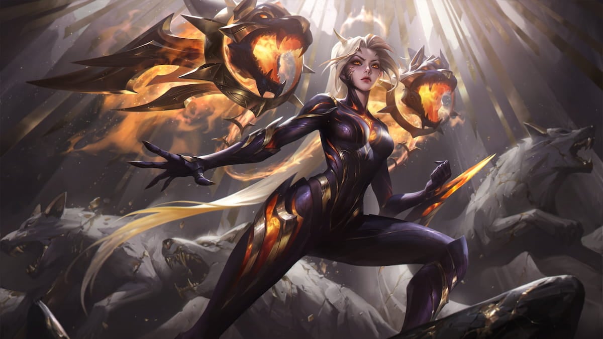 Picture showing the Immortalized Legend Kai'Sa skin for Uzi in League of Legends.