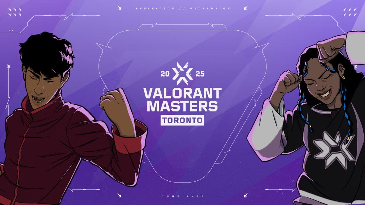 official VALORANT Masters Toronto 2025 poster