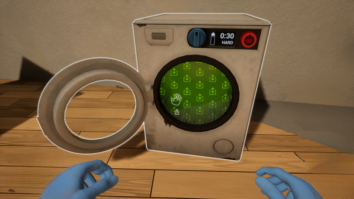 Picture showing the Washing Machine in Cash Cleaner Simulator.