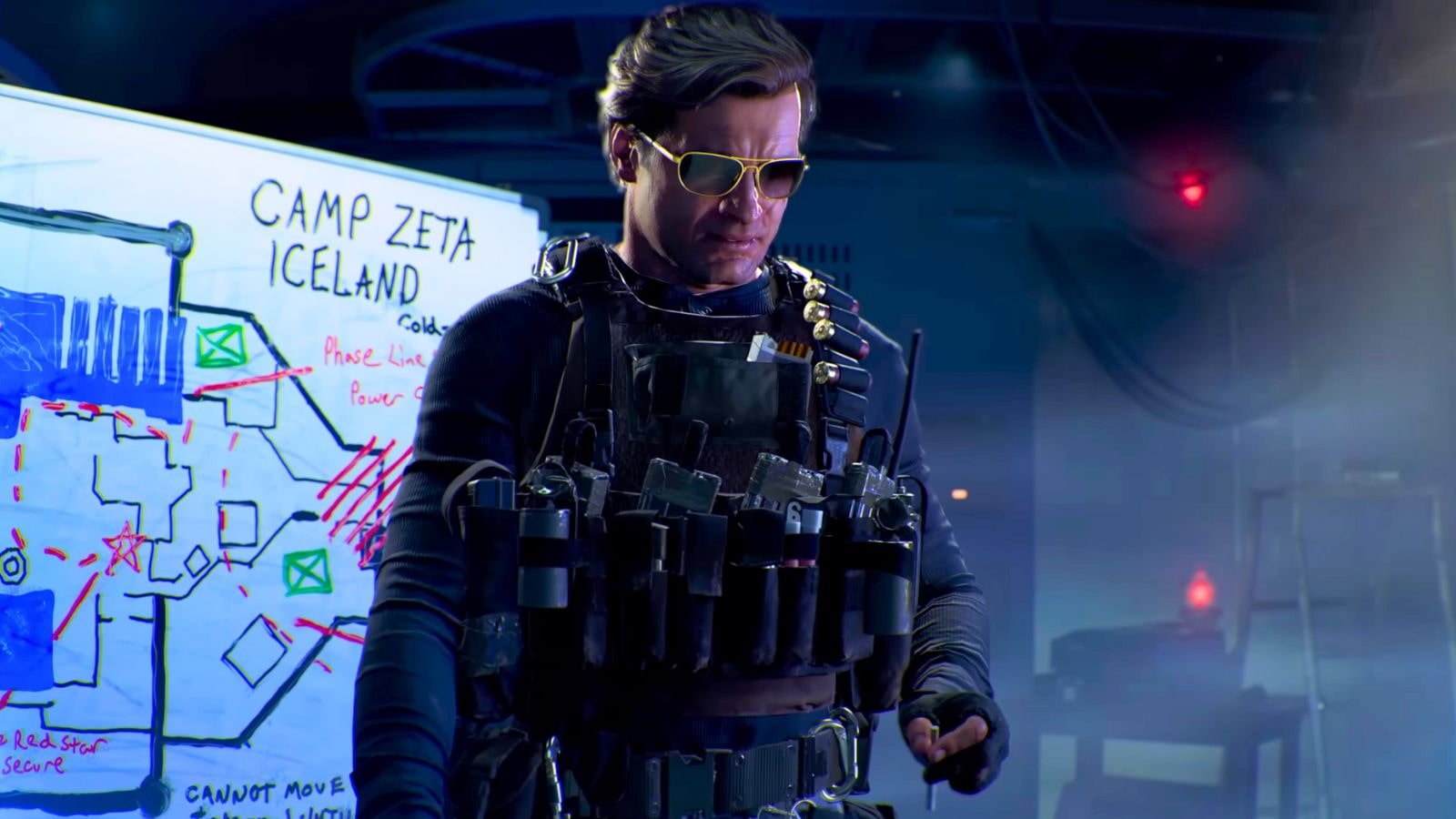 Adler smoking as shown in the Black Ops 6 season 3 outro cinematic released by Treyarch.