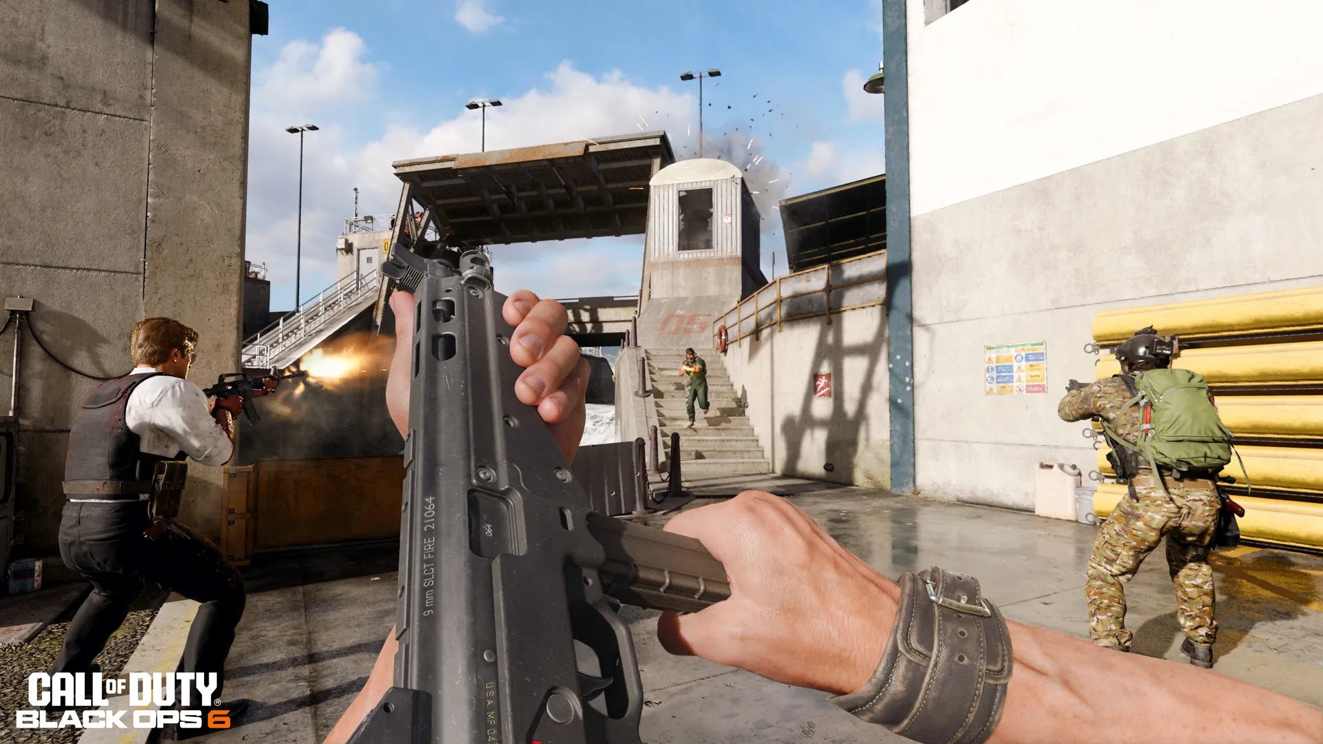 in-game image featuring the LC10 SMG in CoD BO6.