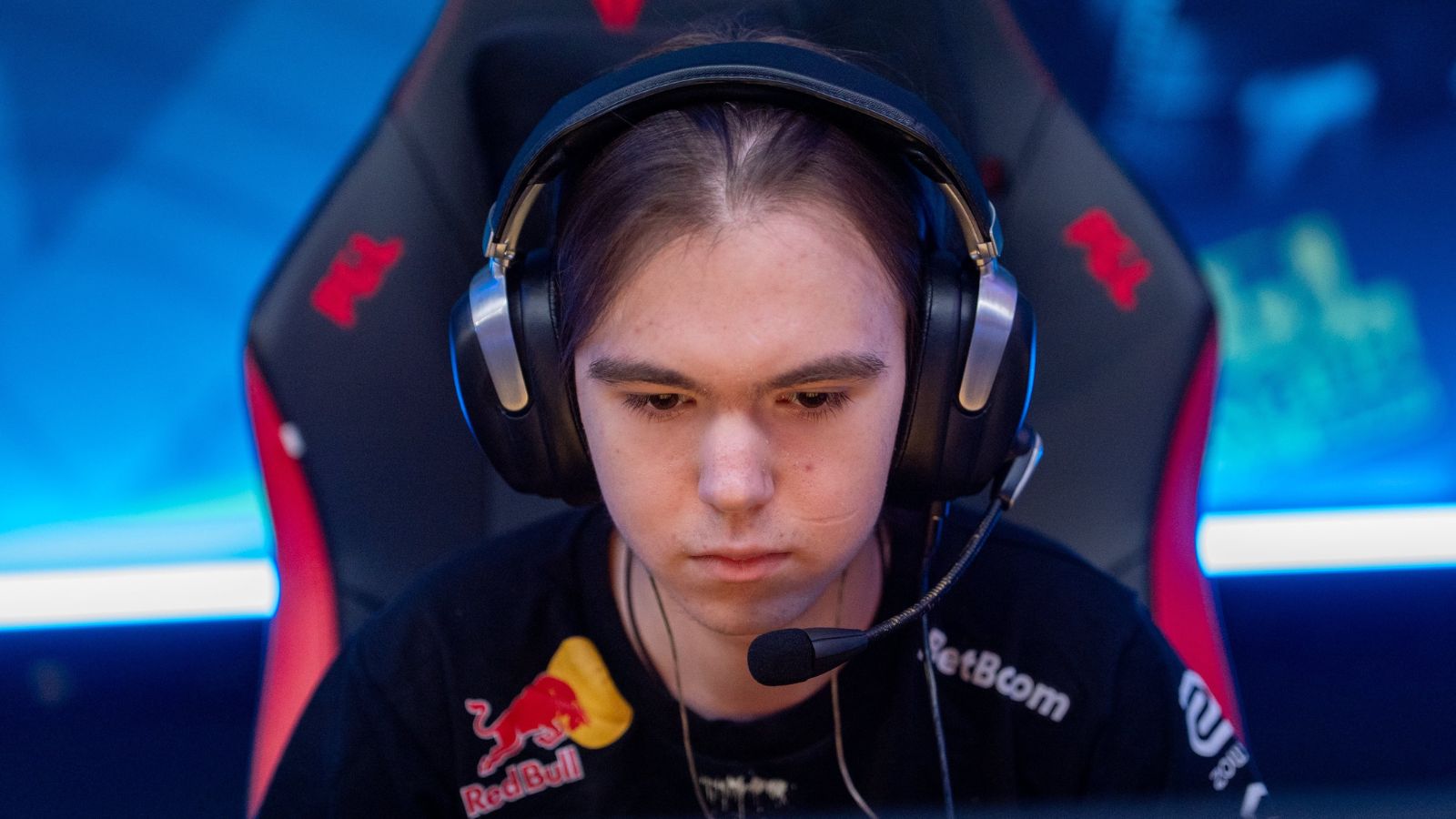 Team Spirit's donk focused on a game in PGL Astana 2025.