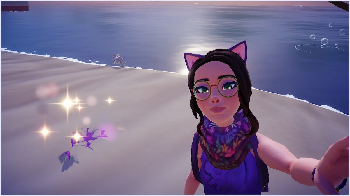 A purple rift dig spot for the Cheshire event in DDV.