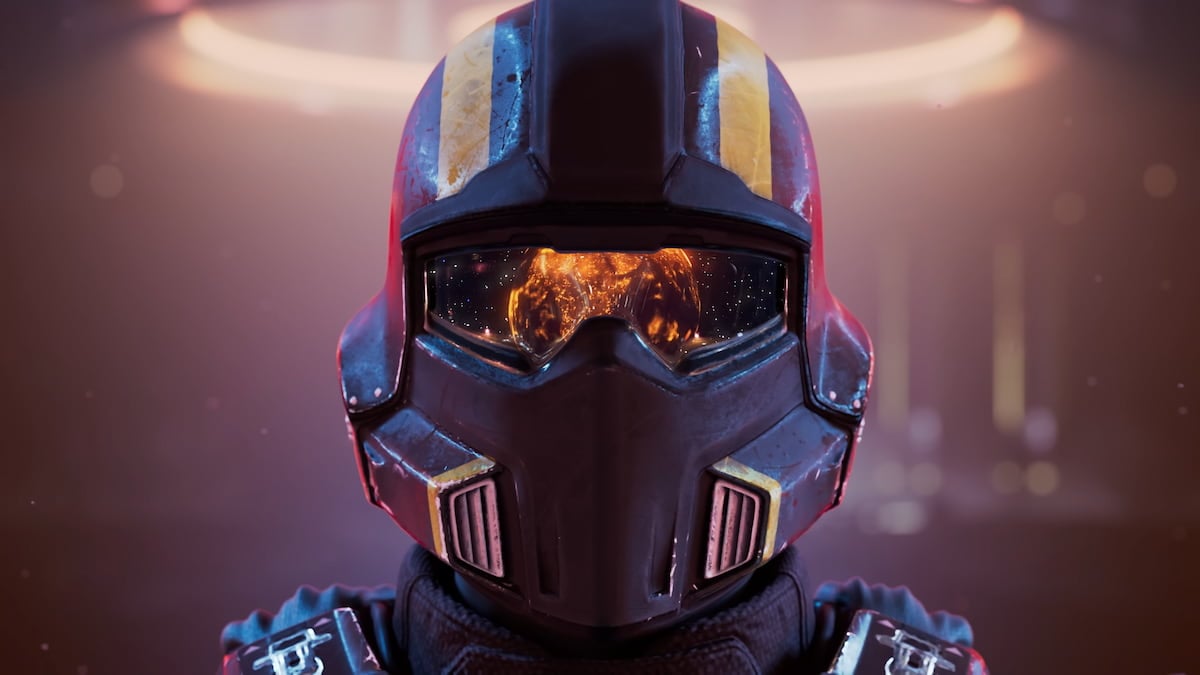 Helldivers 2 helldiver up close