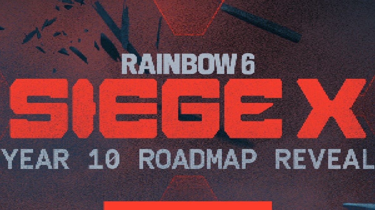 an image of Rainbow Six Siege X logo