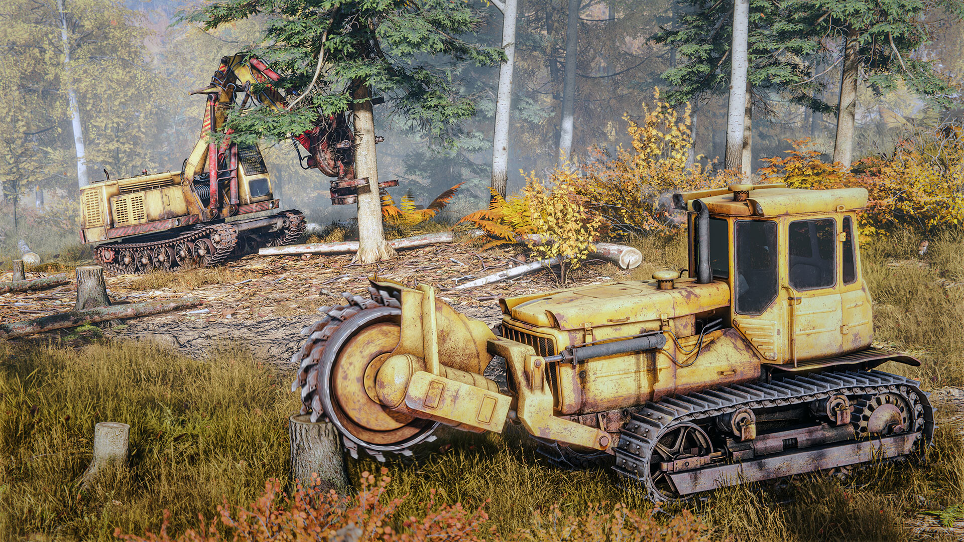 image featuring the clearing of debris from a natural disaster struck area in Roadcraft.