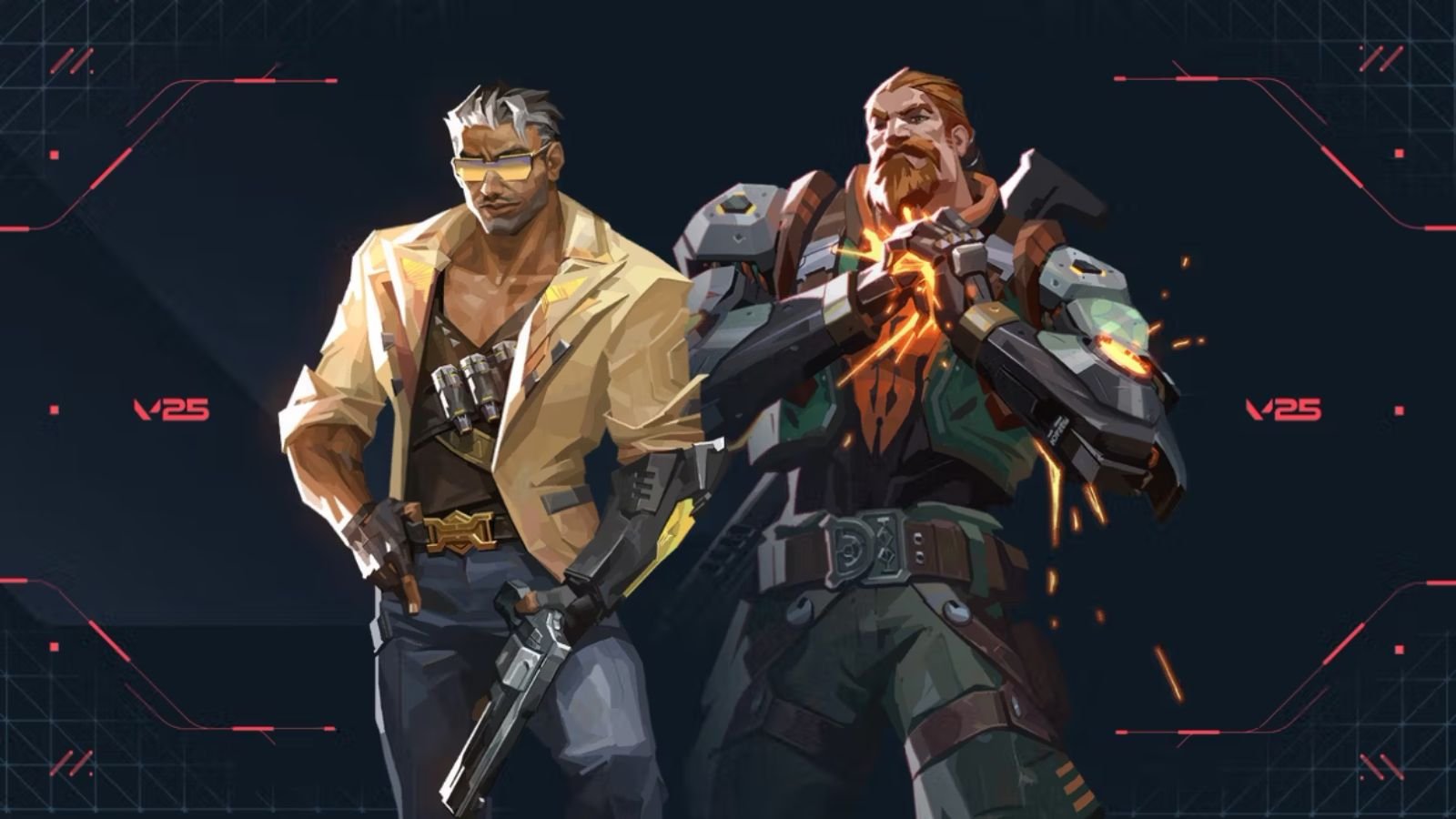 Tejo and Breach in the key image for VALORANT patch notes 10.09.