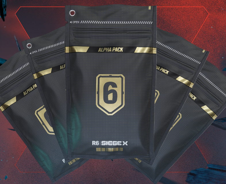 Alpha packs Rainbow Six Siege X