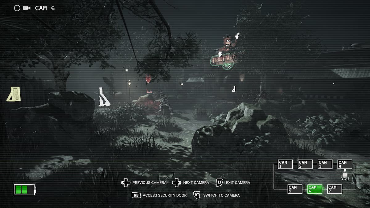 Dead By Daylight springtrap animatronic security cams
