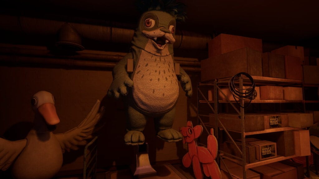 Picture showing Edwin's animatronic in FNAF Secret of the Mimic.