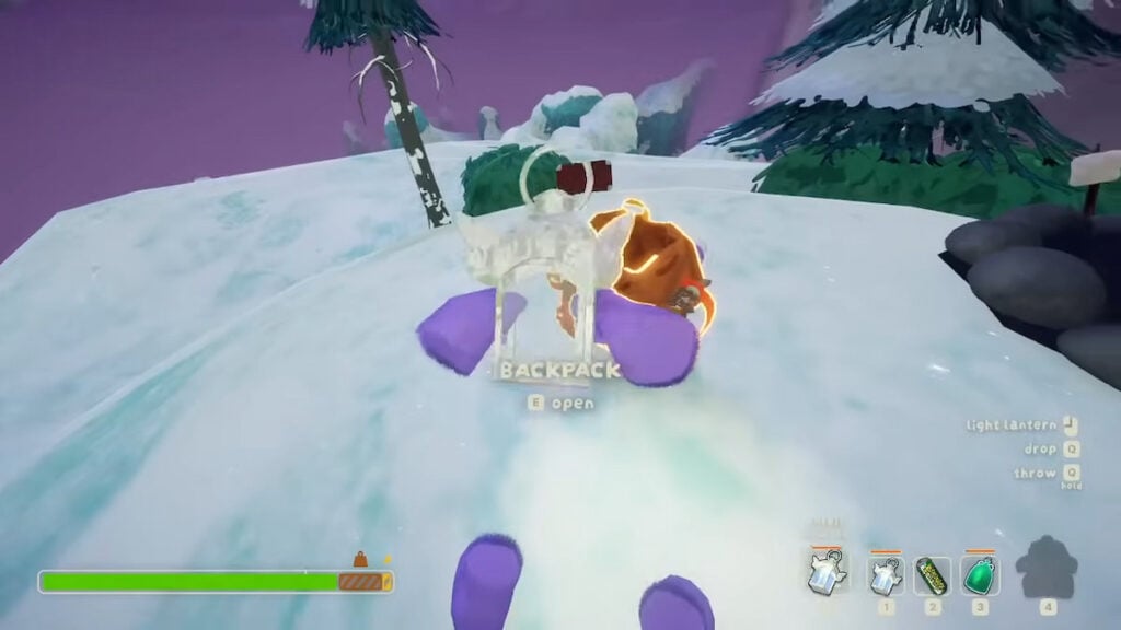 Picture showing the Faerie Lantern in PEAK.