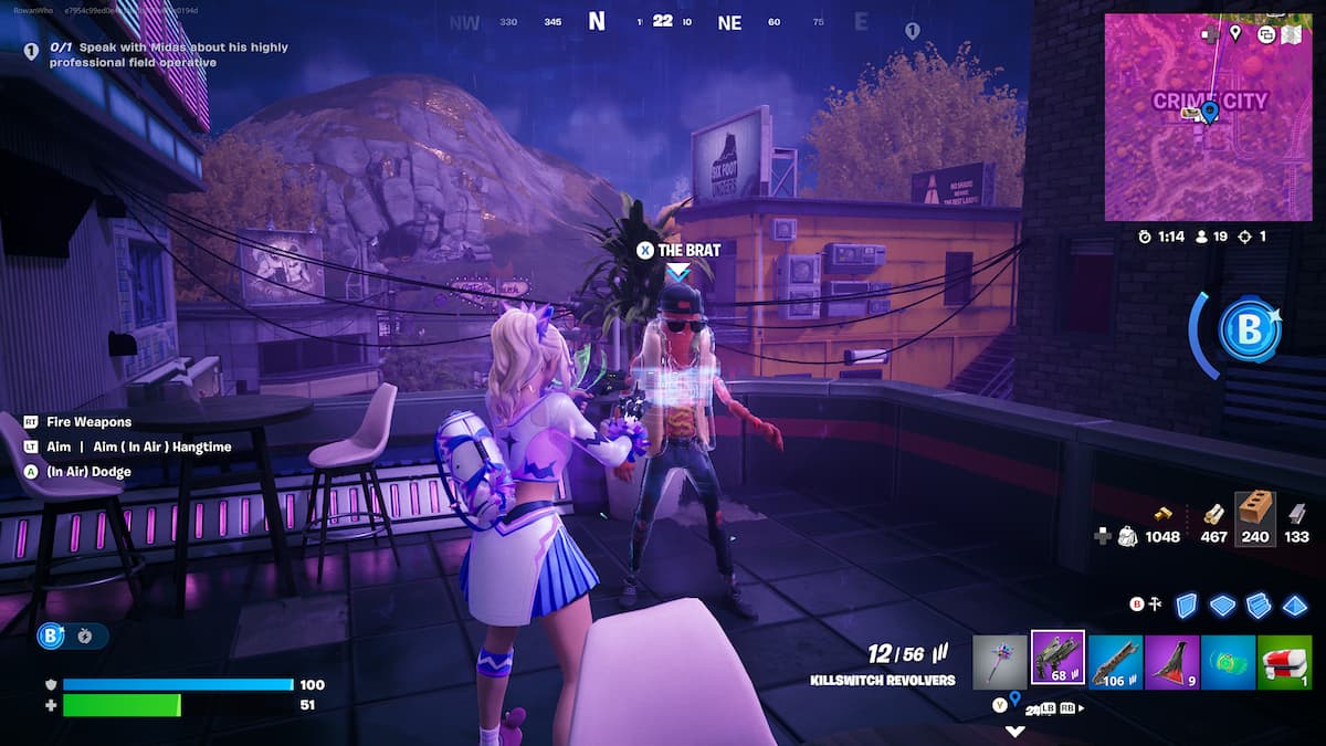 the brat npc fortnite