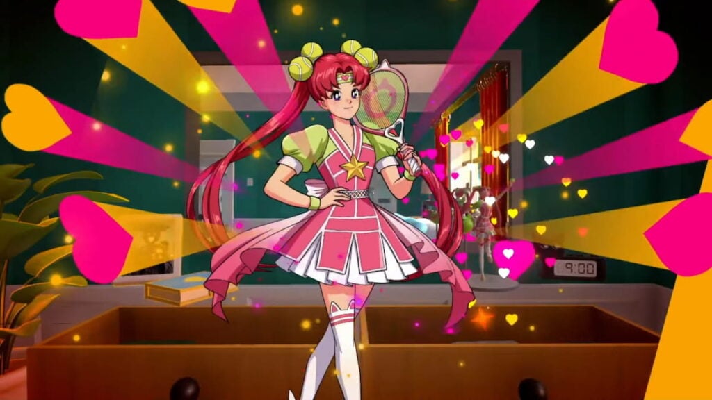 Picture showing Hero-Hime character in Date Everything.