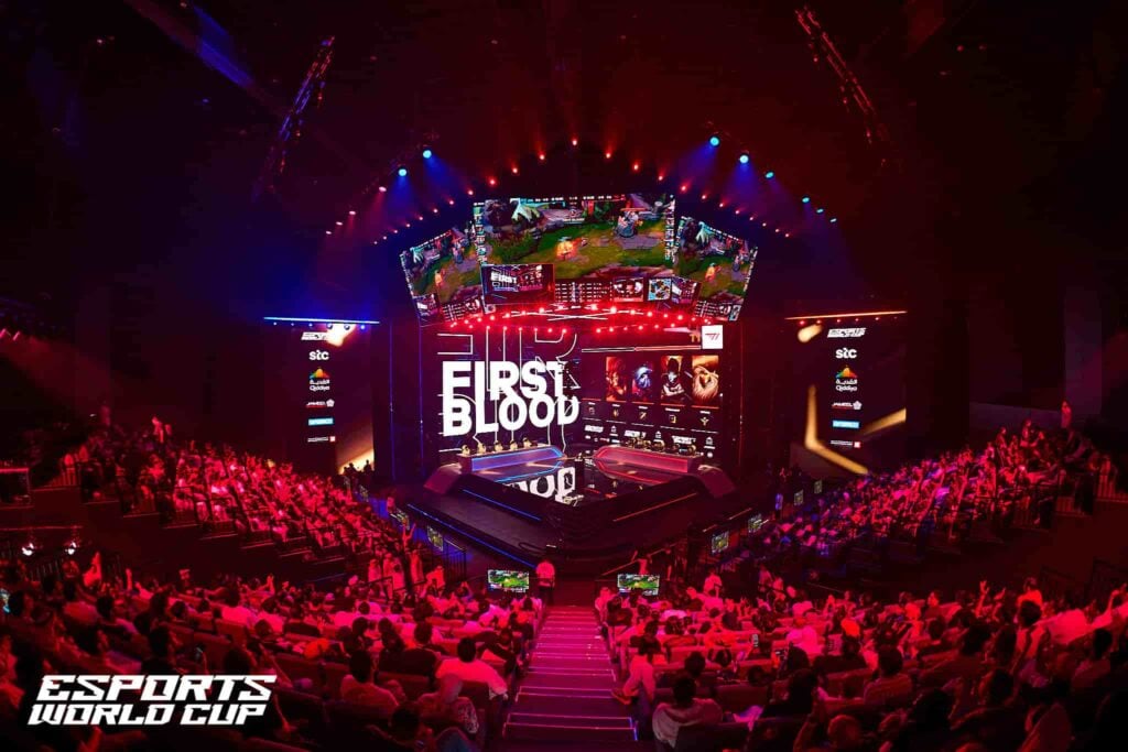 Picture showing League of Legends Esports World Cup 2024 crowd.