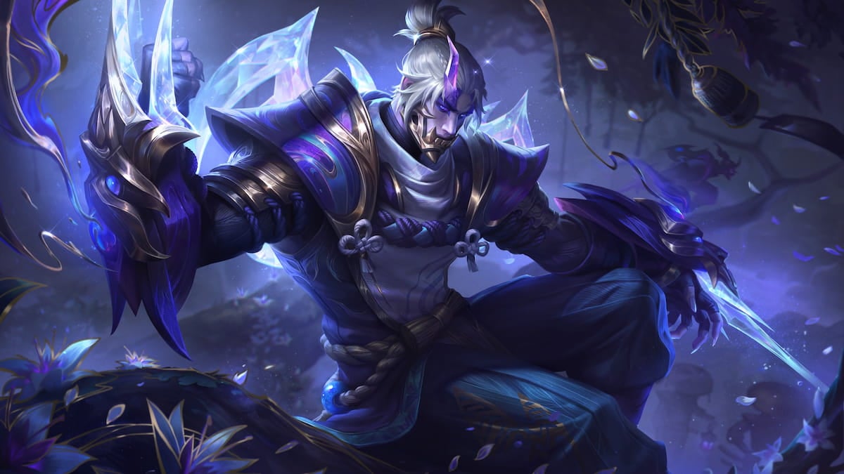Picture showing Spirit Blossom Zed in League of Legends.