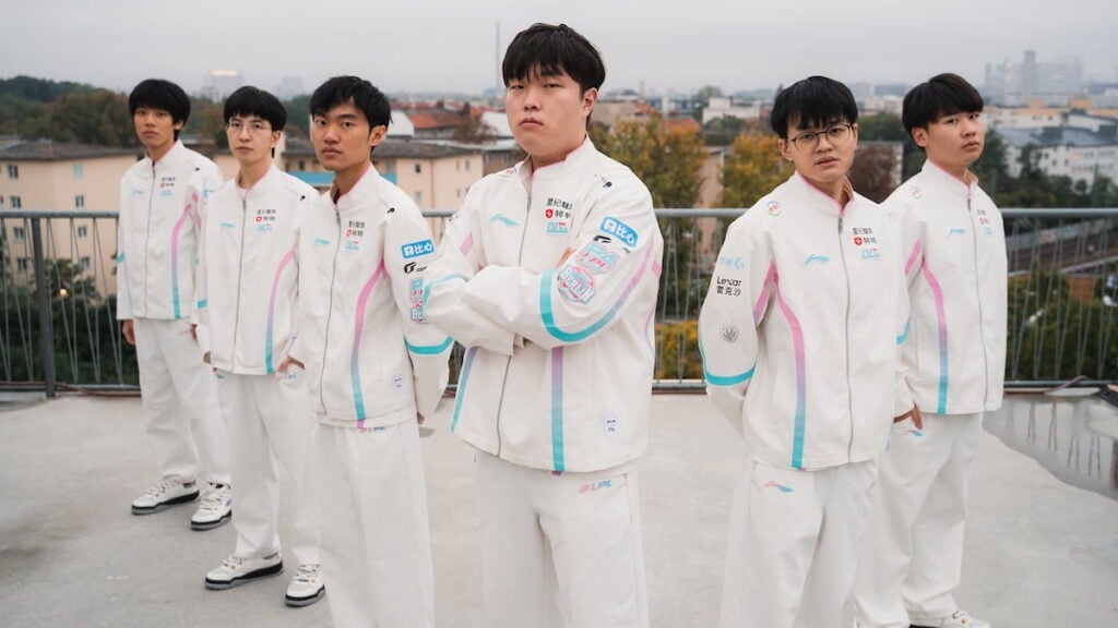 Bilibili Gaming at the League of Legends World Championship.