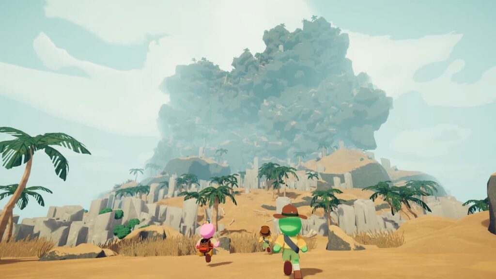 Players moving towards the peak in PEAK