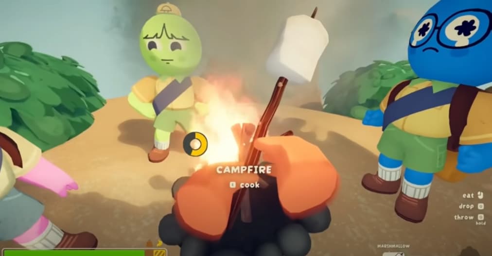 PEAK campfire spot