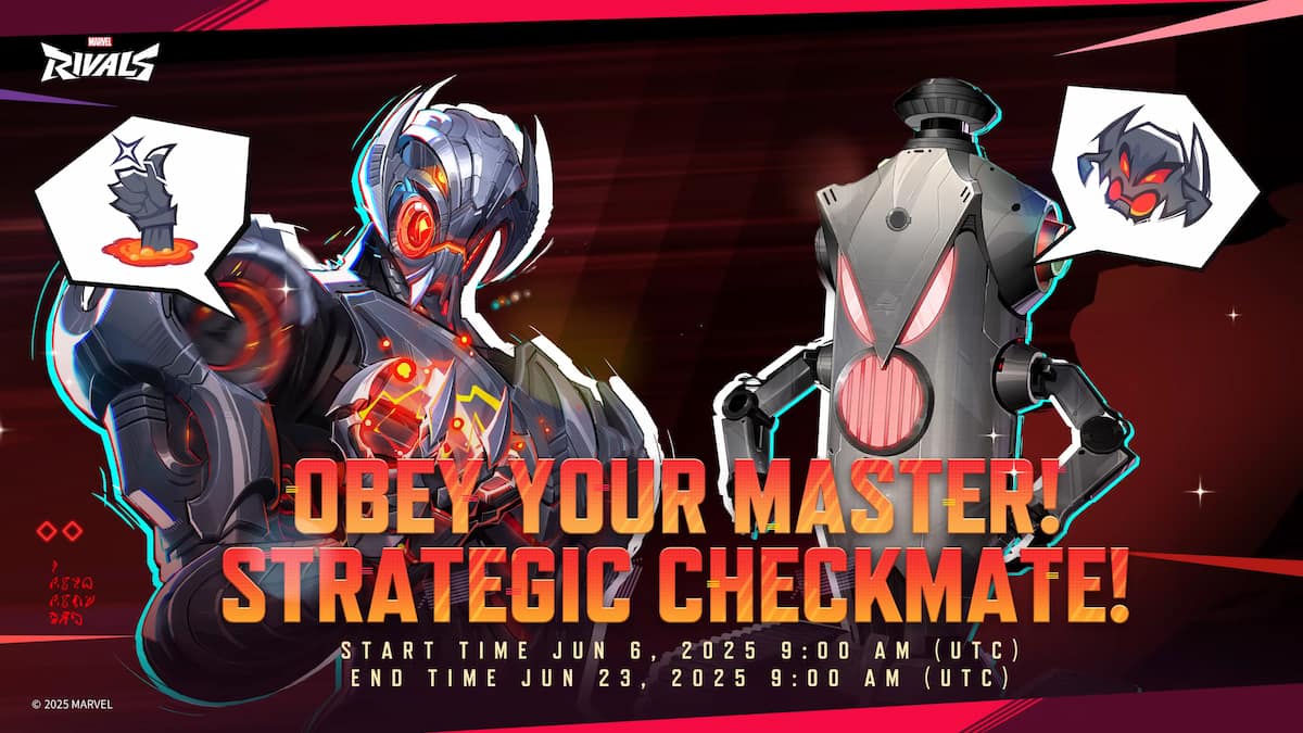 Picture showing the rewards of the Ultron Battle Matrix Protocol in Marvel Rivals.