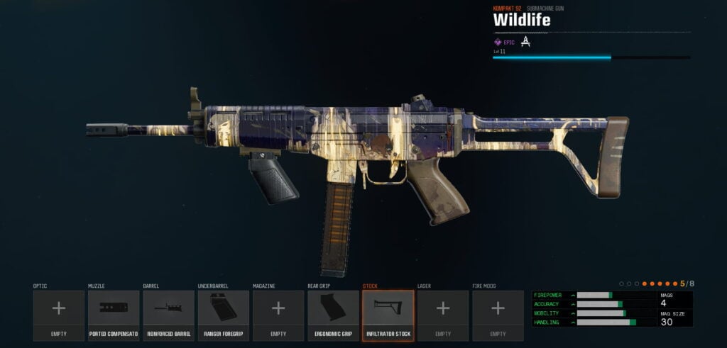 Kompakt 92 build, one of the best ranked loadouts in Black Ops 6 season 4.
