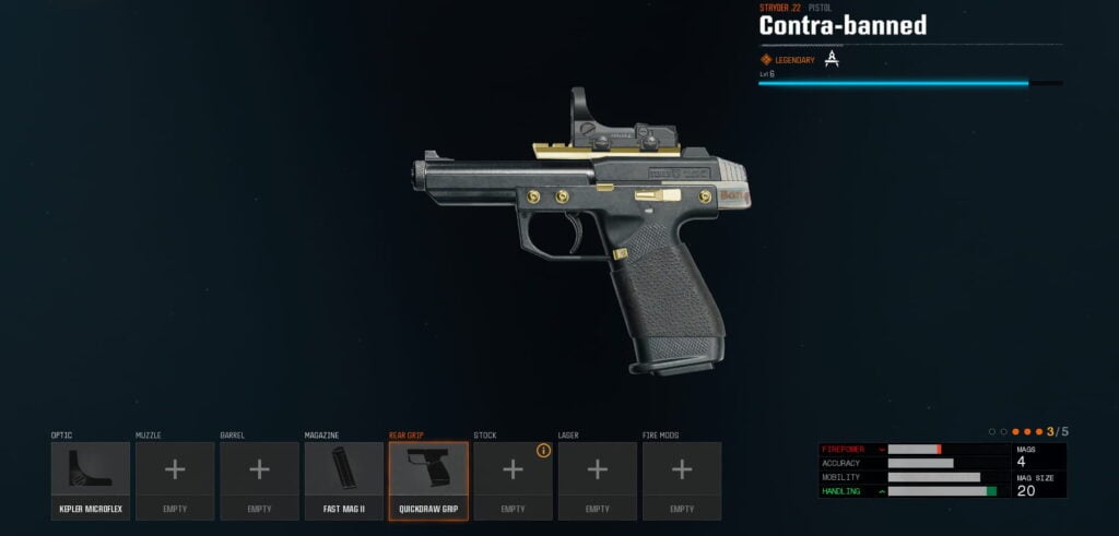 Stryder build, one of the best ranked loadouts in Black Ops 6 season 4.