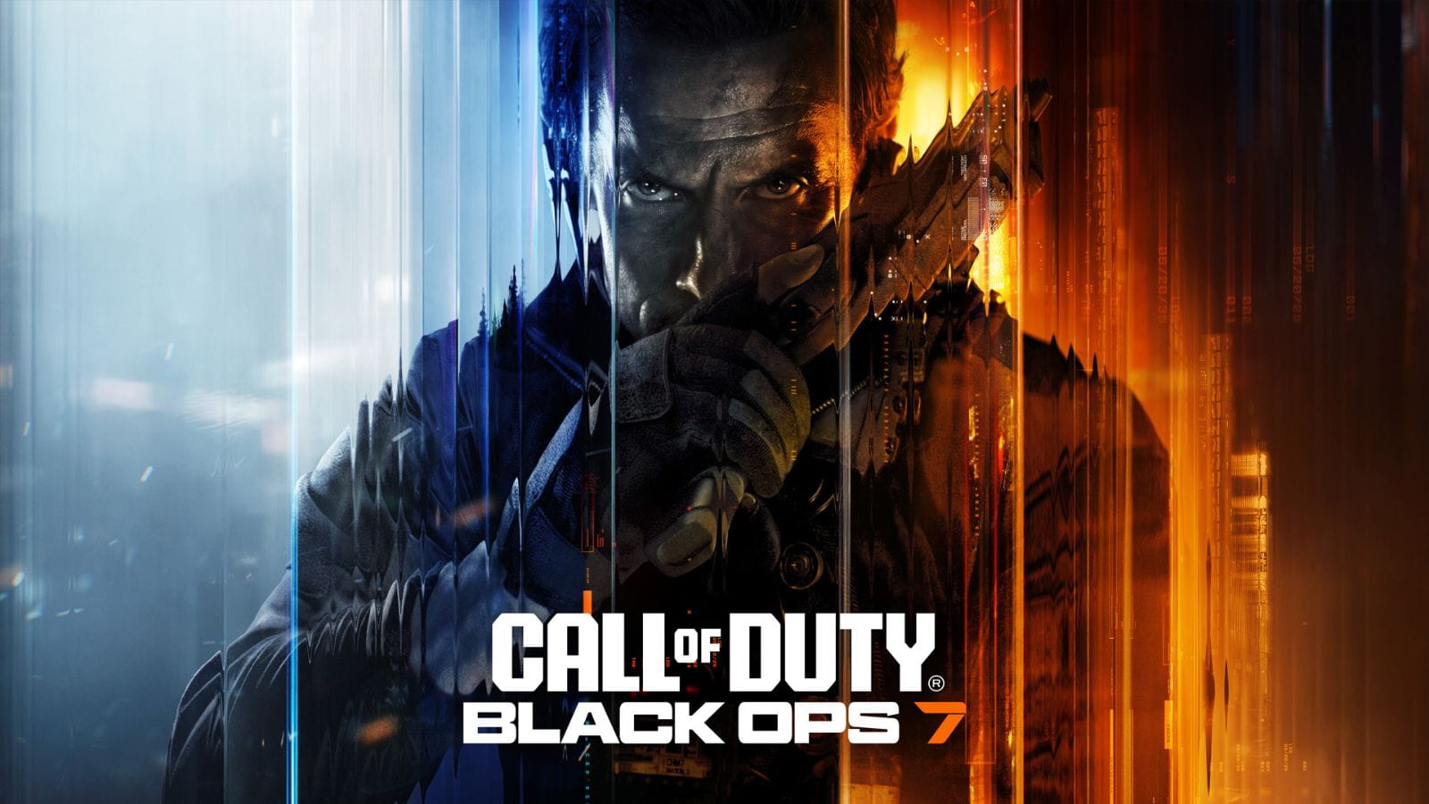 David Mason holding a gun in Black Ops 7 key image.