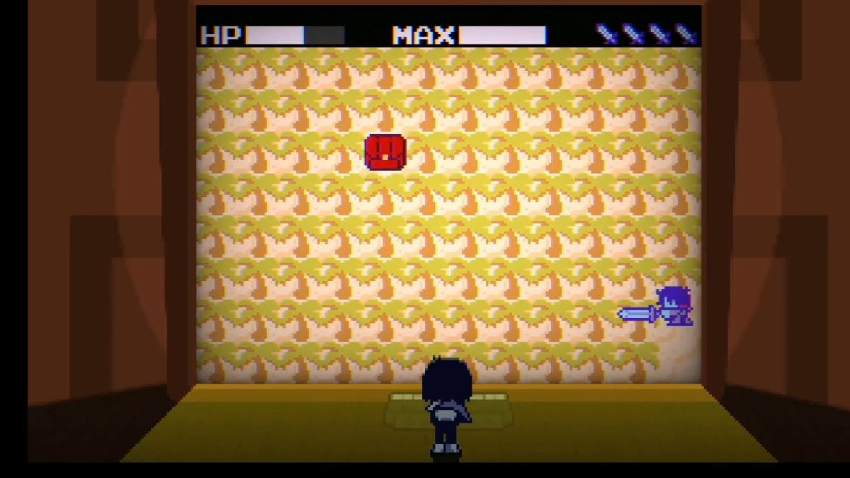 Ice key chest in deltarune