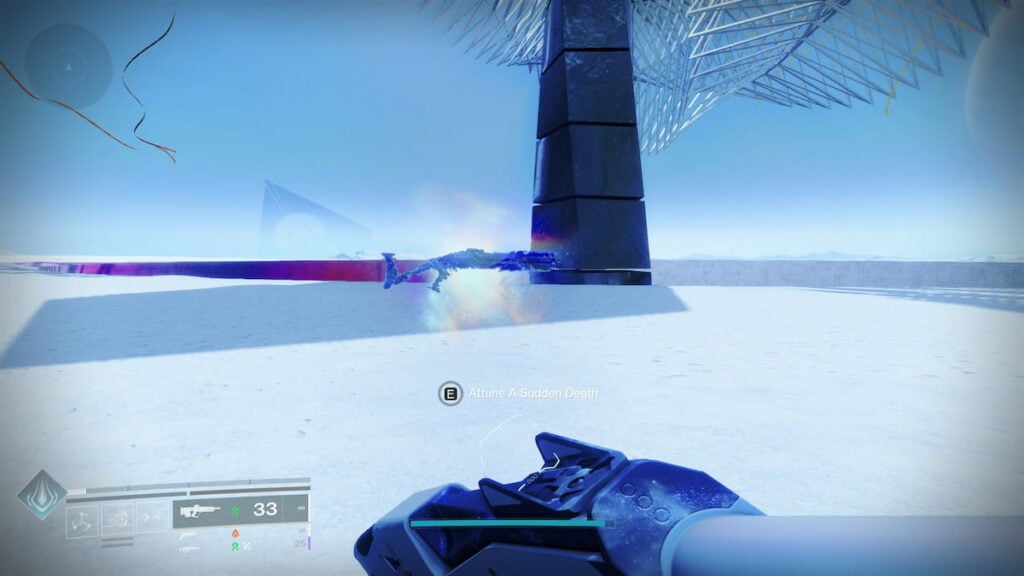 A Sudden Death Attunement in Destiny 2