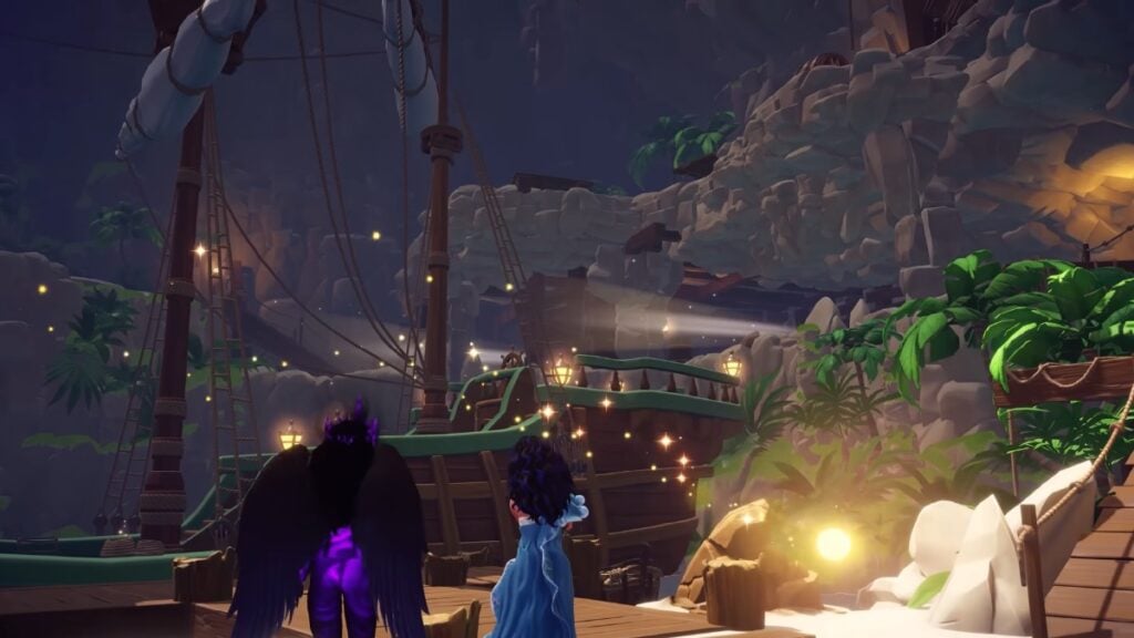 Disney Dreamlight Valley ship of gold quest location in skull rock