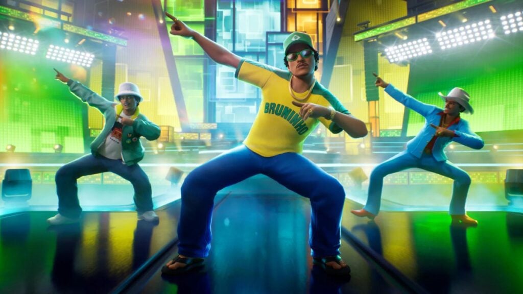 Bruno Mars in Fortnite Festival season 9