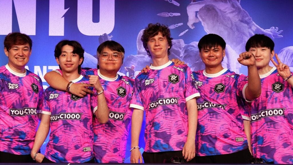 image featuring the valorant roster of paper rex that won masters Toronto