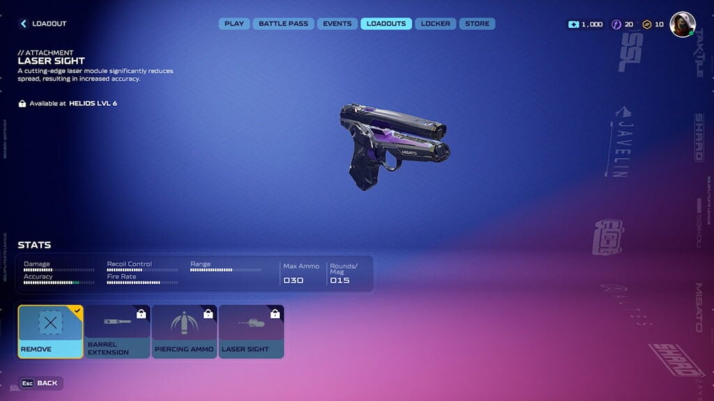 Helios weapon in Splitgate 2