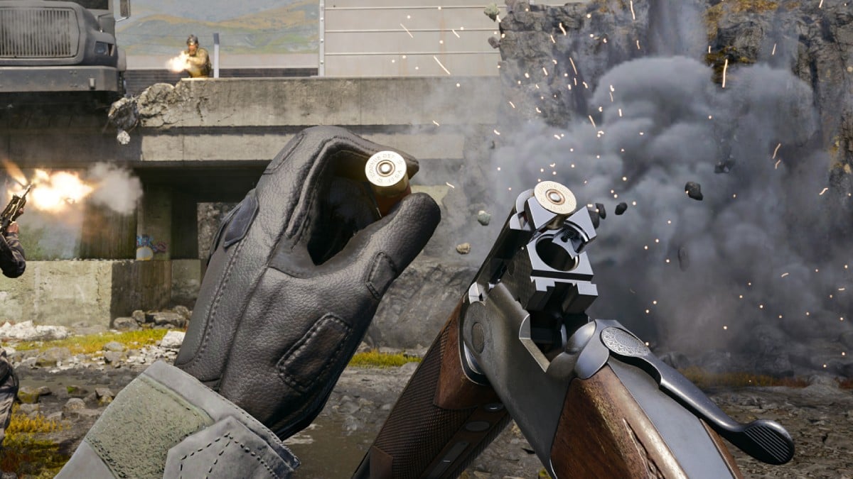 Olympia special weapon being reloaded with ammo