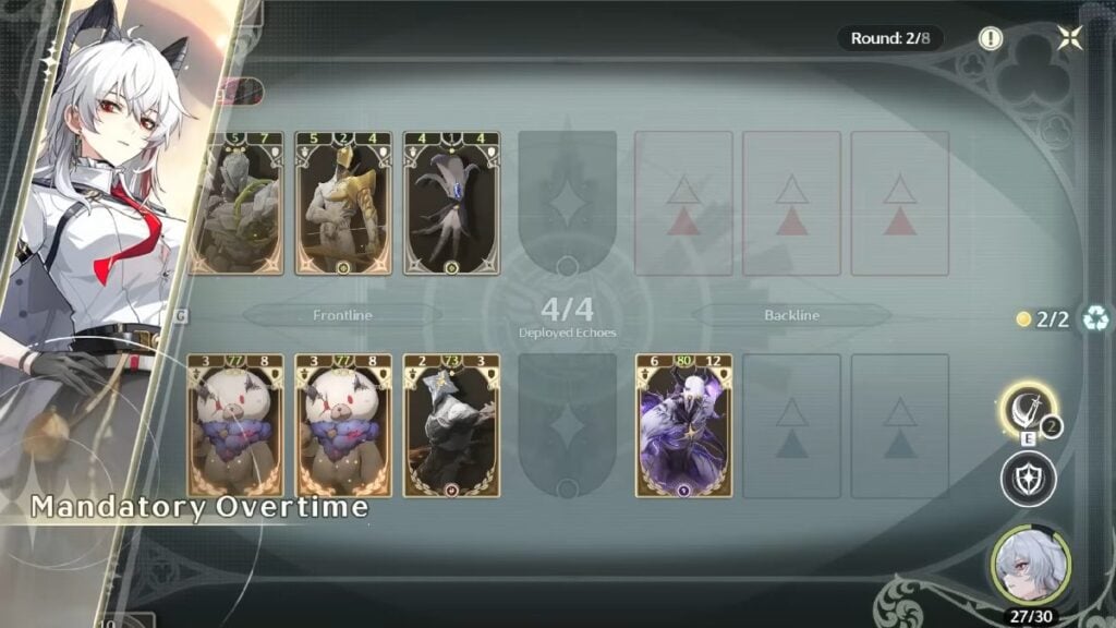 Wuthering Waves Peaks of Prestige TCG one turn kill thundering mephis deck