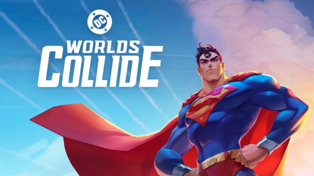 cover art for DC Worlds Collide.