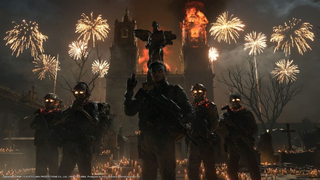 Picture showing Nei Vana and his henchmen in Death Stranding 2.
