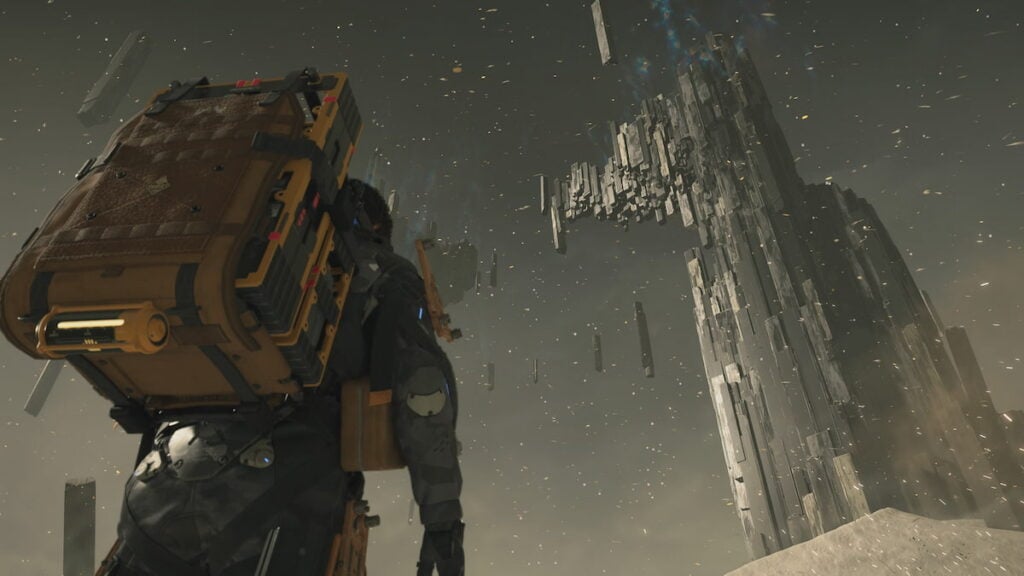 Picture showing the plate gates in Death Stranding 2.