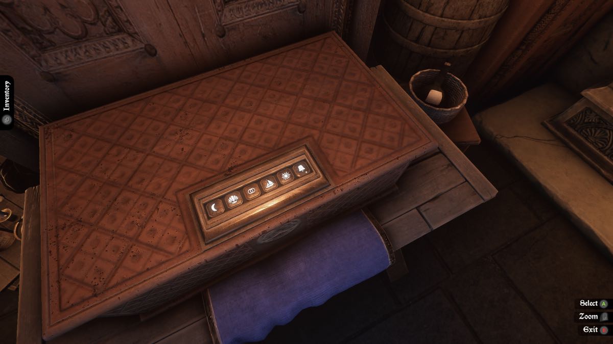 press the buttons in order