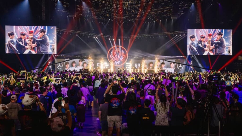 Gen.G Esports win at MSI 2025 Finals at the Pacific Coliseum in Vancouver, Canada on July 12, 2025.