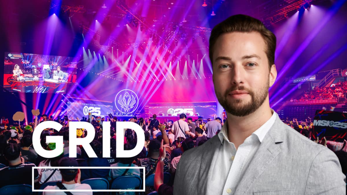 Picture showing GRID’s CEO Moritz Maurer.