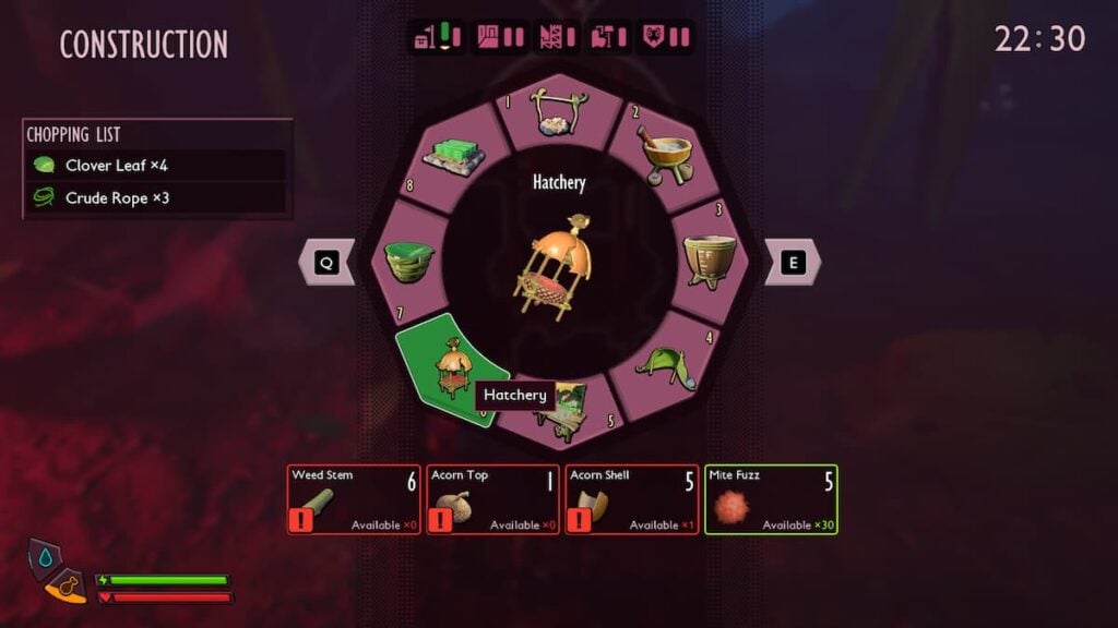 Hatchery recipe Grounded 2