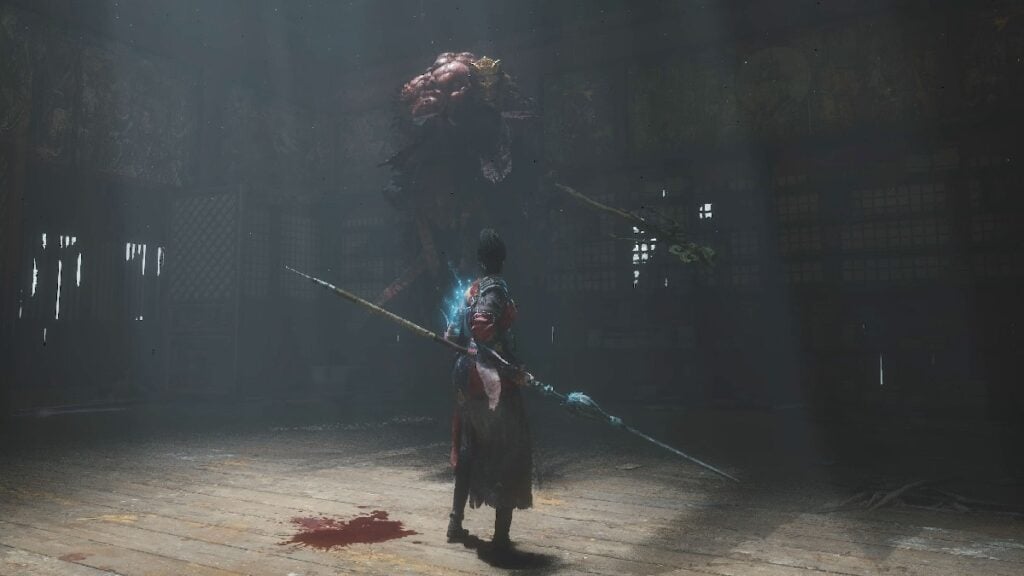 Bai Wuchang in a boss fight in Wuchang: Fallen Feathers