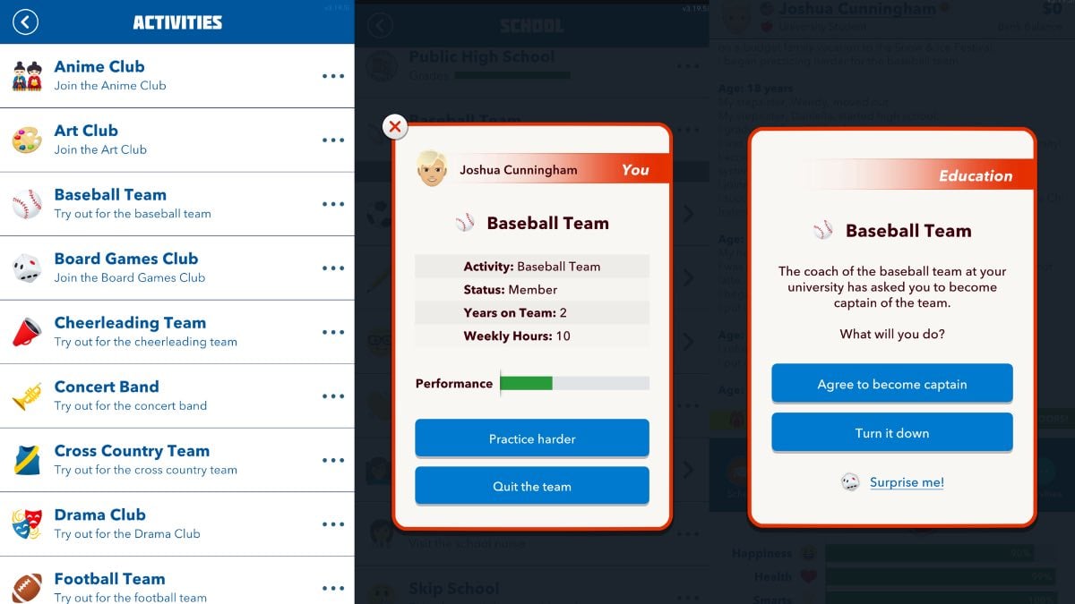 bitife baseball screenshots