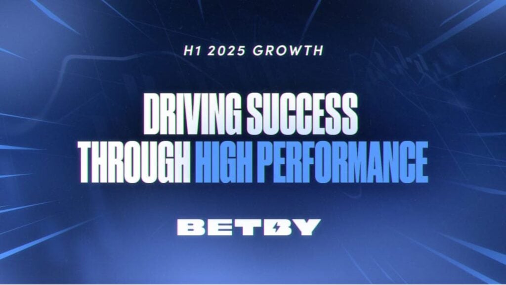 BETBY H1 2025 performance report key image