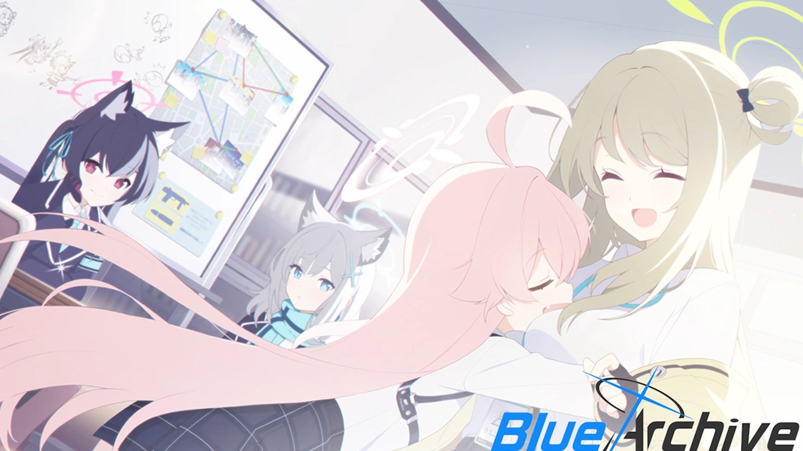 cover art for Blue Archive.