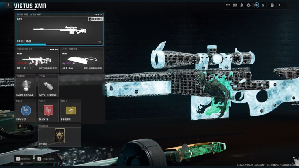 Best Victus XMR class setup in Warzone, including secondary weapon, equipment, perks, and wildcard.