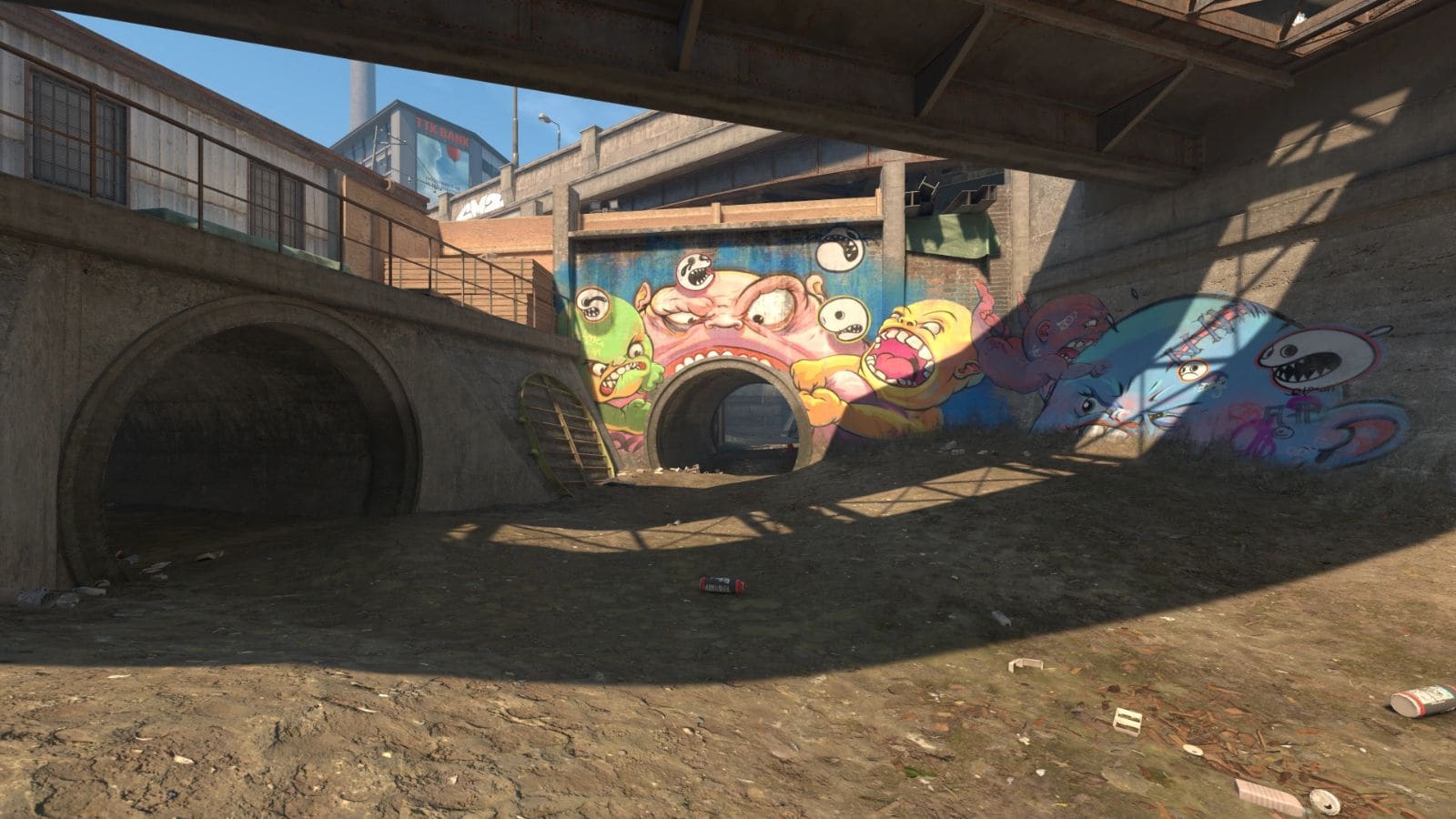 Overpass map loading screen in CS2.