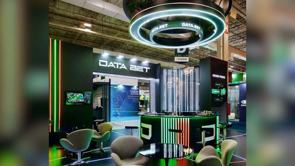 DATA.BET booth during an event.