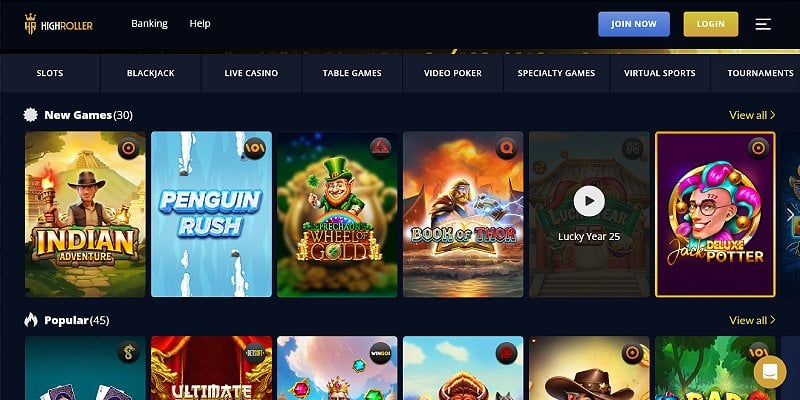 Highroller Casino USA